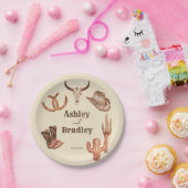 Südwestliche Western Pappteller (Party)