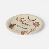 Südwestliche Western Pappteller (Schrägansicht)