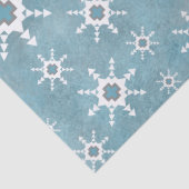 Südwestliche Winterschneeflocken Seidenpapier (Detail)