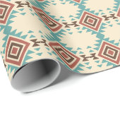 Südwestliche Wüste Geschenkpapier (Rolleneckpunkt)