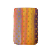 Südwestliche Wüste US Flagge Abstrakte Kunst Badematte (Vorderseite Vertikal)