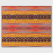 Südwestliche Wüste US Flagge Abstrakte Kunst Geschenkpapier (Flach)