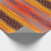 Südwestliche Wüste US Flagge Abstrakte Kunst Geschenkpapier (Ecke)