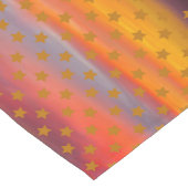 Südwestliche Wüste US Flagge Abstrakte Kunst Kurzer Tischläufer (Ecke)