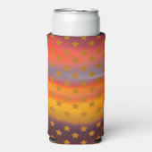 Südwestliche Wüste US Flagge Abstrakte Kunst Selters Dosenkühler (Seltzer Vorderseite)