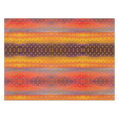 Südwestliche Wüste US Flagge Abstrakte Kunst Tischdecke (Vorderseite (Horizontal))