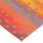 Südwestliche Wüste US Flagge Abstrakte Kunst Tischdecke (Schrägansicht)