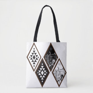 Südwestliche Wüsten-Diamant-Tasche Tasche