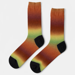 Südwestlicher Abend Gradient Colors Socken