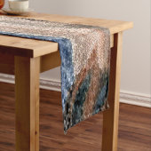 Südwestlicher Abstrakter Mosaik-Landschaftsläufer Kurzer Tischläufer (Beispiel)