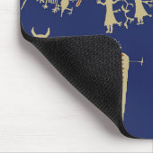 Südwestlicher Felskunstschamane Mousepad (Ecke)