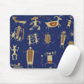 Südwestlicher Felskunstschamane Mousepad (Mit Mouse)