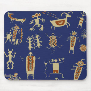 Südwestlicher Felskunstschamane Mousepad