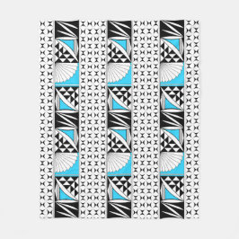 Südwestlicher Indianeraufgang auf Türkis Fleecedecke