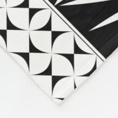 Südwestlicher Indianeraufgang auf Türkis Fleecedecke (Ecke)