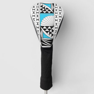 Südwestlicher Indianeraufgang auf Türkis Golf Headcover