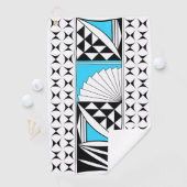 Südwestlicher Indianeraufgang auf Türkis Golfhandtuch (Insitu)