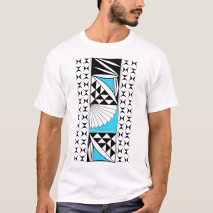 Südwestlicher Indianeraufgang auf Türkis T-Shirt