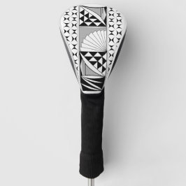 Südwestlicher Indianeraufgang in Grau Golf Headcover