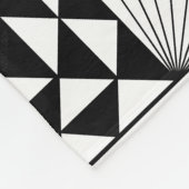 Südwestlicher Indianeraufgang Orange Fleece Blanke (Ecke)