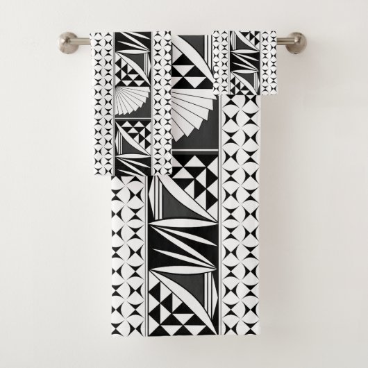 Südwestlicher Indianeraufstieg bei Holzkohle Badhandtuch Set (Insitu)