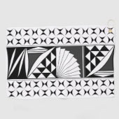 Südwestlicher Indianeraufstieg bei Holzkohle Golfhandtuch (Horizontal)