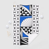 Südwestlicher Indianeraufstieg in Blau Golfhandtuch (Insitu)