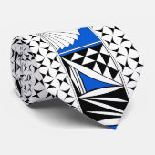 Südwestlicher Indianeraufstieg in Blau Krawatte (Gerollt)