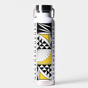 Südwestlicher Indianeraufstieg in Gelb Trinkflasche