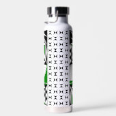 Südwestlicher Indianeraufstieg in Grün Trinkflasche (Rechts)