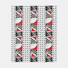 Südwestlicher Indianeraufstieg in Rot Fleecedecke