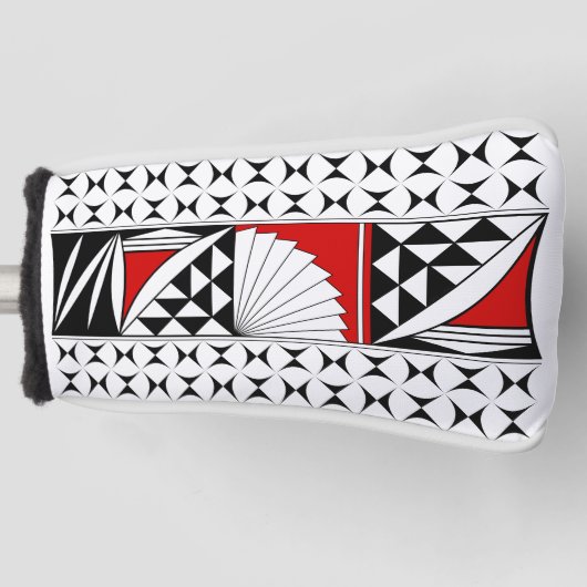 Südwestlicher Indianeraufstieg in Rot Golf Headcover (Vorderseite)