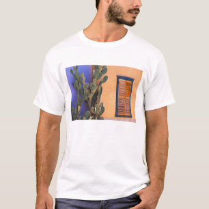 Südwestlicher Kaktus (Opuntia dejecta) und T-Shirt