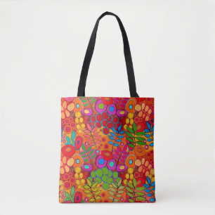 Südwestlicher Sommerblumengarten Tasche