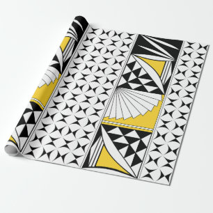 Südwestlicher Sonnenaufgang in Gelb Geschenkpapier