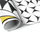 Südwestlicher Sonnenaufgang in Gelb Geschenkpapier (Rolleneckpunkt)