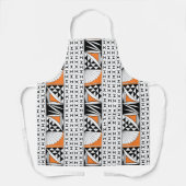 Südwestlicher Sonnenaufgang in Orange Schürze (Vorderseite)