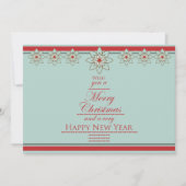 Südwestlicher Stil frohe Weihnachten glücklich Neu (Vorderseite)