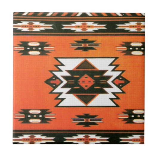 Südwestlicher Stil Muster Tile Fliese (Vorderseite)