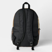 Südwestlicher tribaler geometrischer Rucksack (Rückseite)