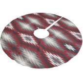 Südwestlicher Weihnachtsbaum-Rock Polyester Weihnachtsbaumdecke (Schrägansicht)