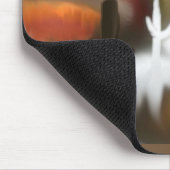 Südwestliches abstraktes Feuer und Eis Mousepad (Ecke)