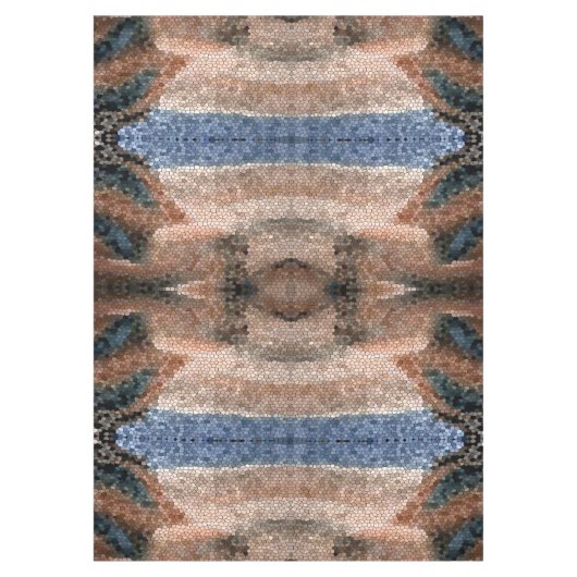 Südwestliches Abstraktes Mosaik 60 x 84 Tischdecke (Vorderseite)