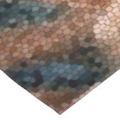 Südwestliches Abstraktes Mosaik 60 x 84 Tischdecke (Schrägansicht)