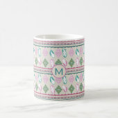 Südwestliches ethnisches Federmuster Kaffeetasse (Mittel)