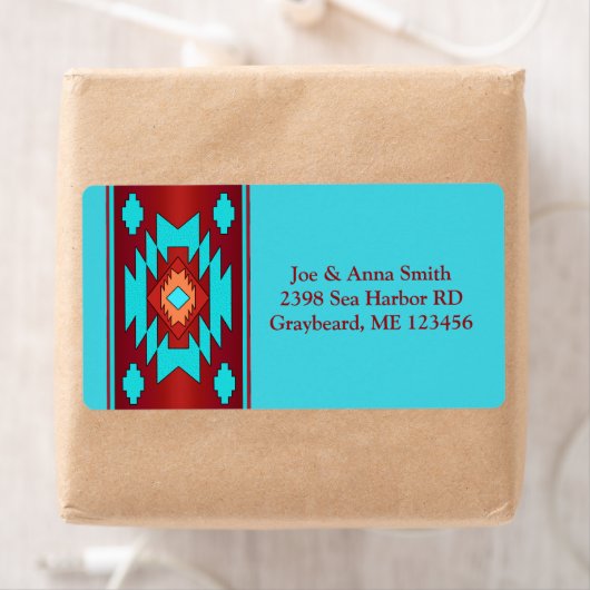 Südwestliches ethnisches geometrisches Design (Insitu)