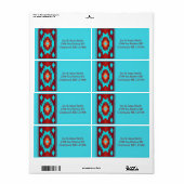 Südwestliches ethnisches geometrisches Design (Vorne)