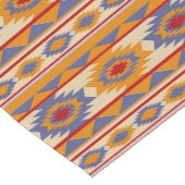 Südwestliches ethnisches geometrisches Muster. kur Kurzer Tischläufer (Ecke)