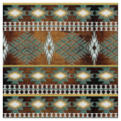 südwestliches ethnisches Muster Stoff (Nahaufnahme)