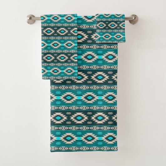 Südwestliches ethnisches Stammes- Muster Badhandtuch Set (Insitu)